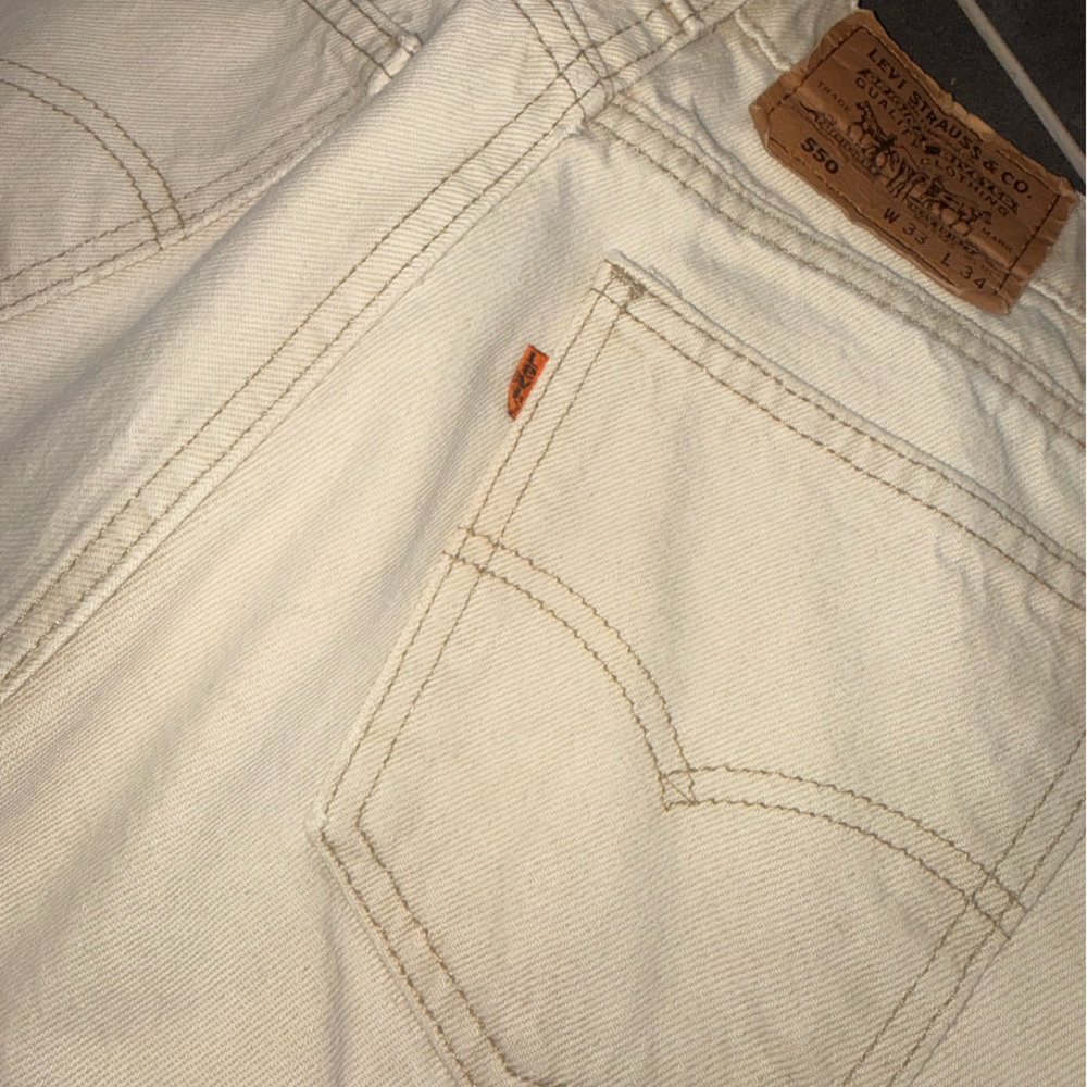 Levi's Vintage Orange Tab Denim Jeans *rare*